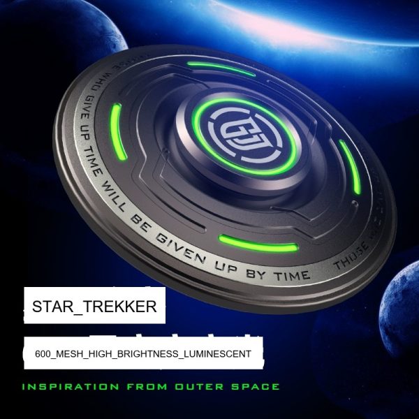 CAIJUE Metal UFO Fidget Spinner | Stress Relief Gadget