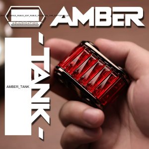 CAIJUE Amber Tank – EDC Metal Fidget Ratchet Toy