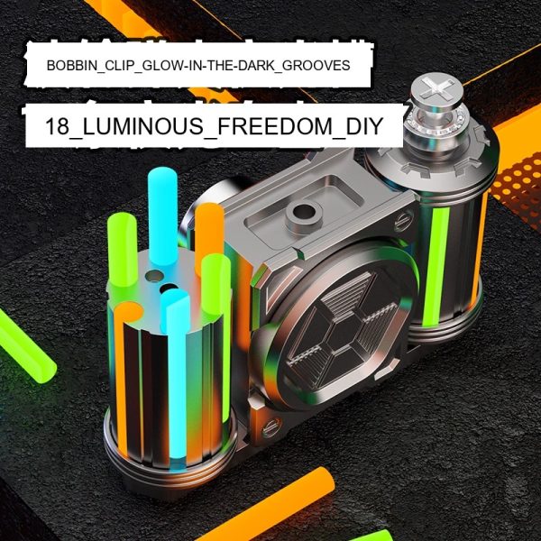 CAIJUE Tanks 101 Decompression toys finger gyro DIY finger roller studen...