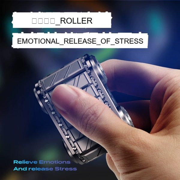 CAIJUE Tank fingertip gyro decompression roller finger leisure ratchet r...