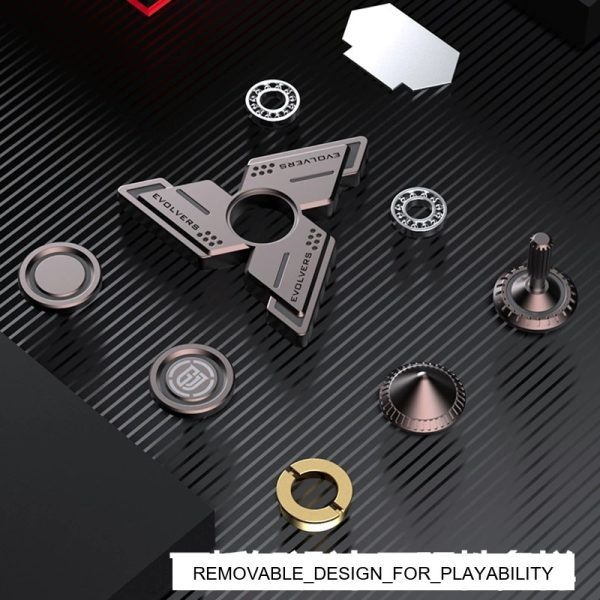 CAIJUE Golden Slash – High-Tech Galaxy Fidget Spinner