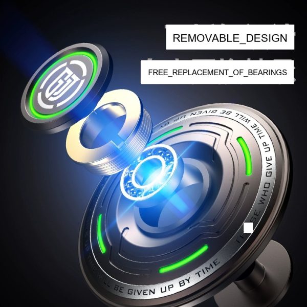 CAIJUE Metal UFO Fidget Spinner | Stress Relief Gadget