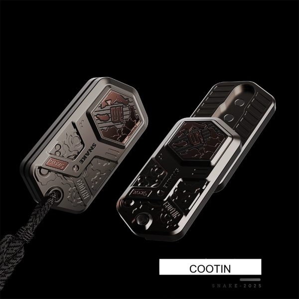 Chaoting Black Mamba | Magnetic Push Card Stress Reliever