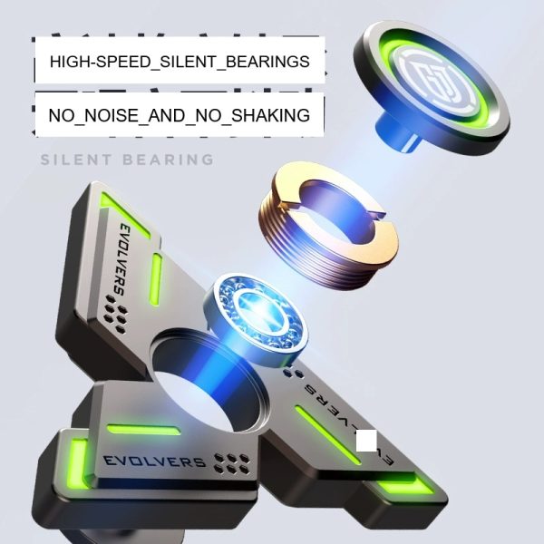 CAIJUE Golden Slash – High-Tech Galaxy Fidget Spinner