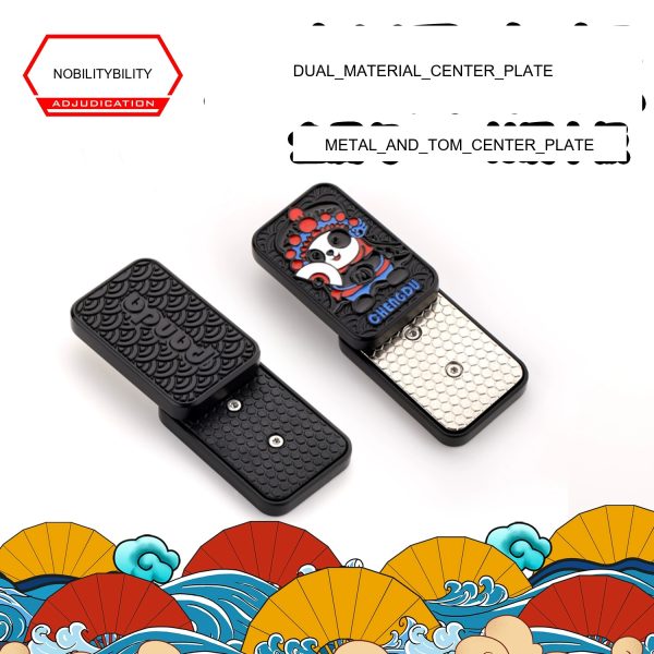 CAIJUE Face-Changing Panda EDC – Trick Push Card Toy