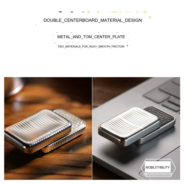 CAIJUE Soap Box 2.0 | Metal EDC Fidget Stress Reliever