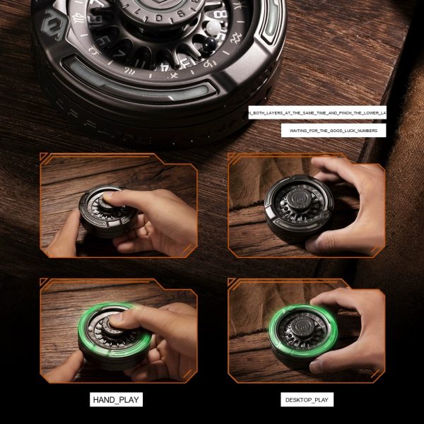 CAIJUE Decision Spinner | 2nd Gen Fidget & Relaxation Gadget