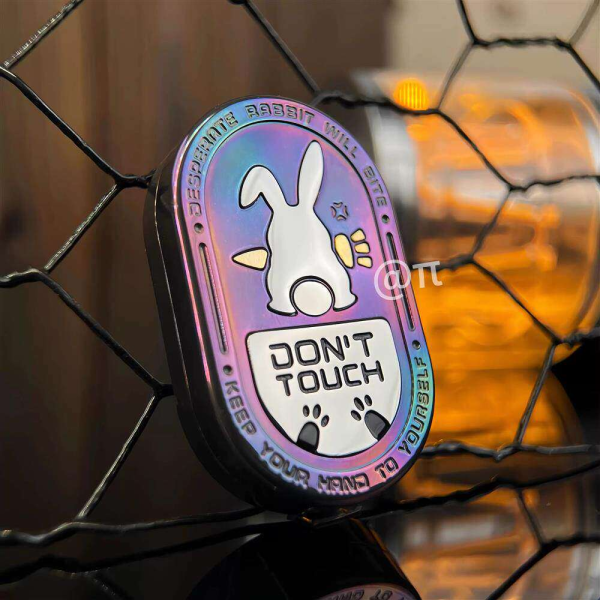 Grumpy Rabbit EDC Rhythm Push Card